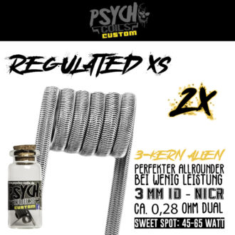 Regulated XS 3-Kern Alien Coils für Akkuträger