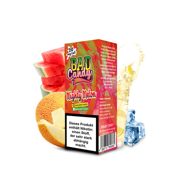 Mighty Melon – Bad Candy – 10ml 20mg NicSalt