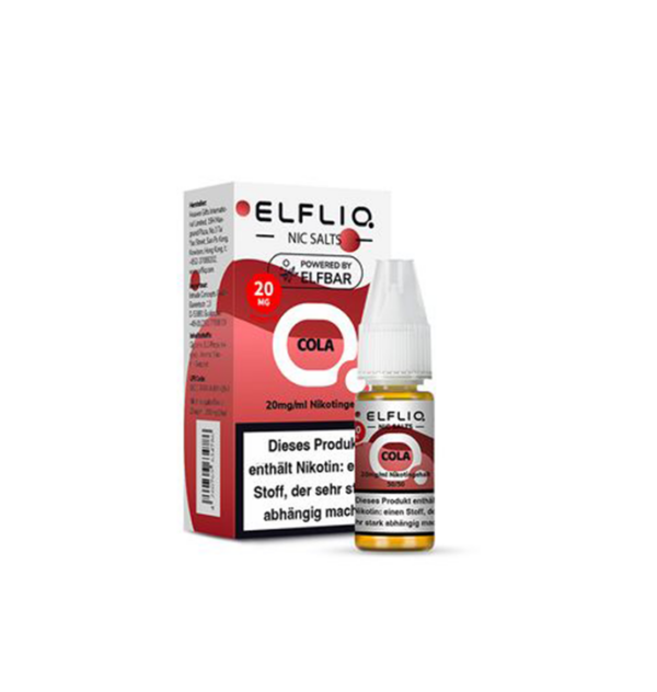 Elfliq by Elfbar Cola 20 mg Nikotinsalz Nicsalt Liquid