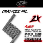 Cracklez MTL Handmade Coils Alien Clapton speziell für Boro AIO egal ob RDL oder MTL von Psycho Coils