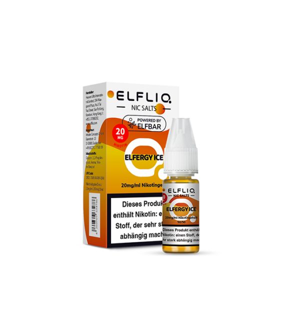 7,45€ Elfliq Elfstorm Ice Liquid 10ml mit 20mg Nicsalt von Elfbar